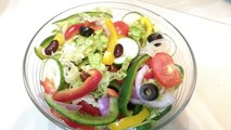 Greek salad | Healthy Salad | Nutritious Salad | homelyfood.in