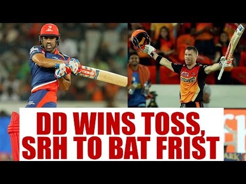 IPL 10 : Delhi Daredevils wins toss, Warner led Hyderabad to set target | Oneindia News