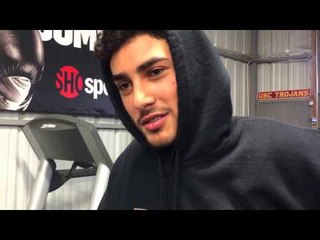 8x national champion Bryan Lua training with Robert Garcia - esnews boxing