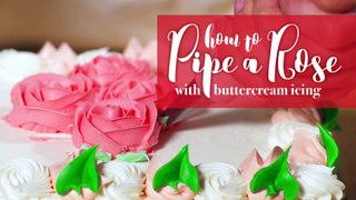 How to Pipe a Rose