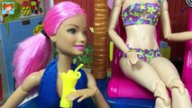 Barbie Günlüklerinden Lütfü Boğuluyor! Barbie Bebekler Havuz Keyfi Yapıyor! Oyuncak
