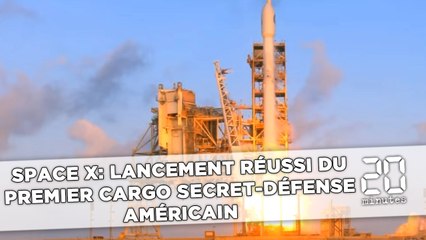 SpaceX: Lancement réussi du premier cargo secret-défense américain