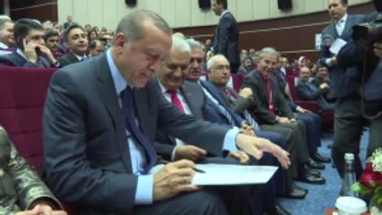 Cumhurbaşkanı Erdoğan, Üyelik Beyannamesini Imzaladı