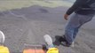 Thrill Seeker Goes Sledding Down Volcano Cerro Negro