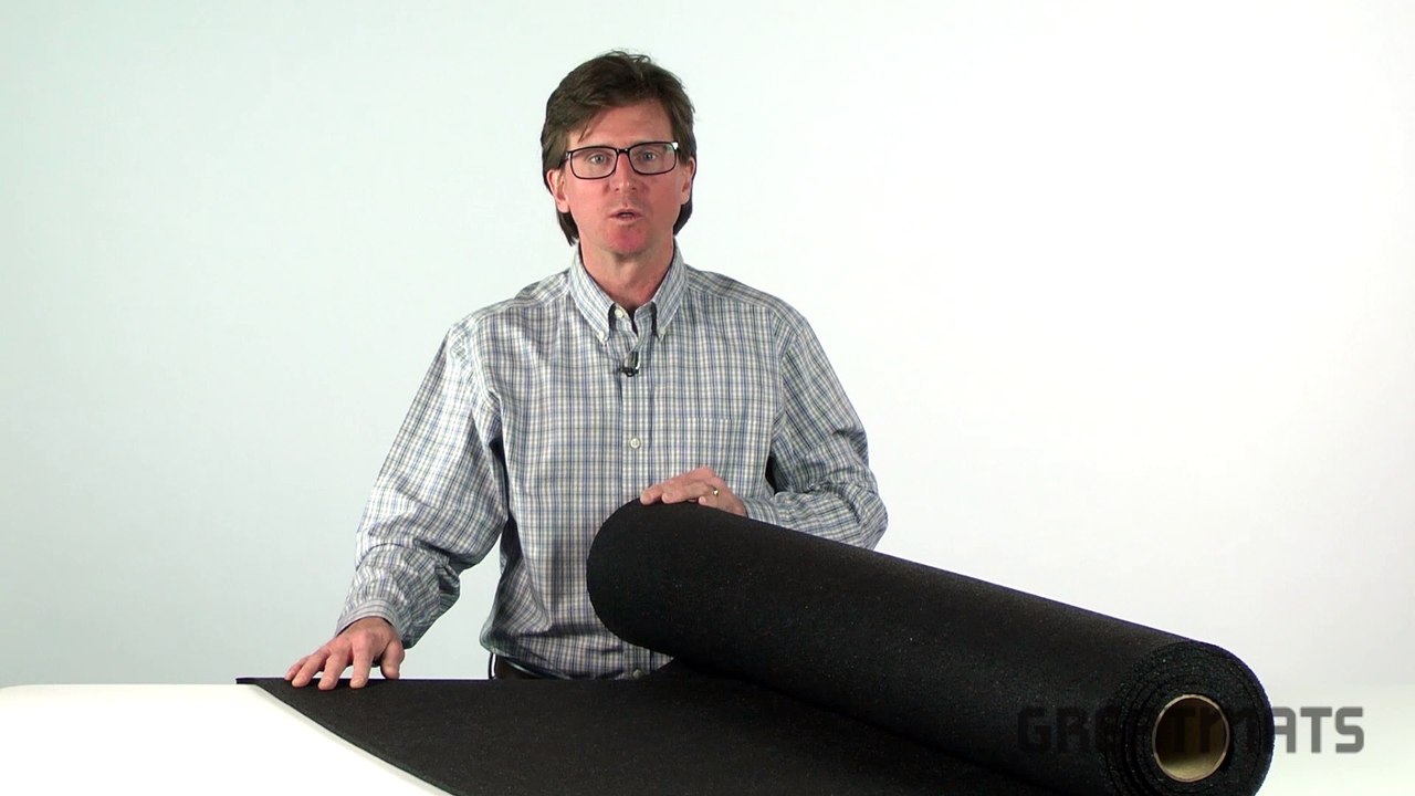 Plyometric Rubber Roll 8 mm 4x10 ft