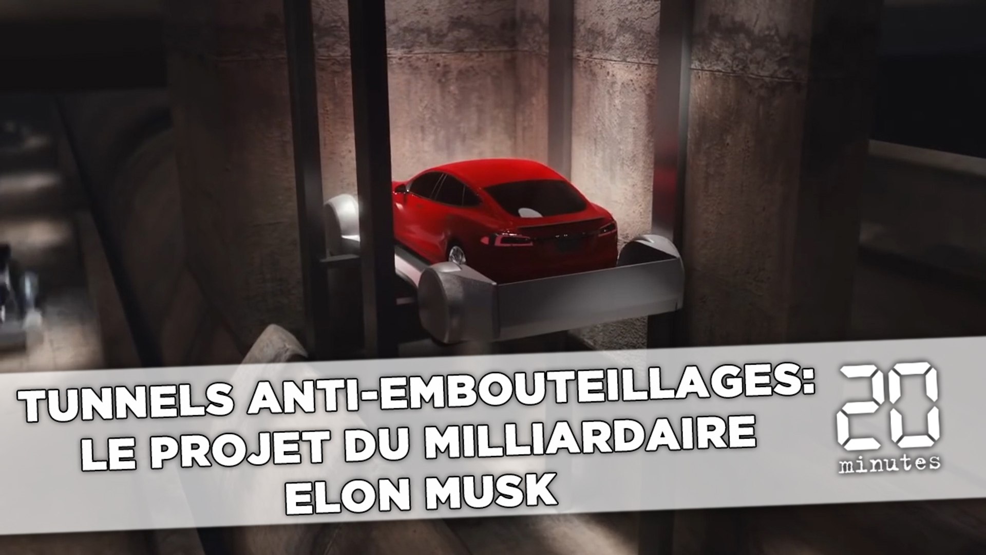 Tunnels anti-embouteillages: Le projet d'Elon Musk