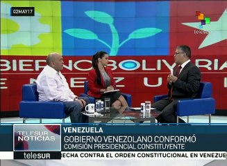 Dice pdte. de comisión para constituyente que Chávez ideó el proyecto
