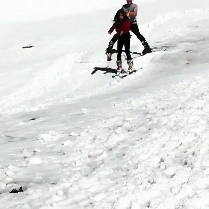 skiing