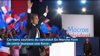 La jeunesse d'Emmanuel Macron, cible préférée de ses adversaires
