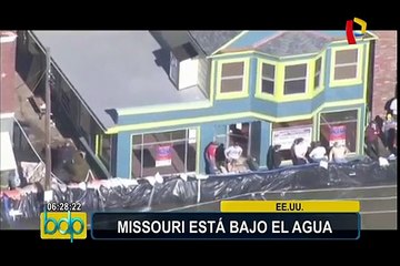 EE.UU.: tormentas e inundaciones se registraron en Arkansas y Missouri