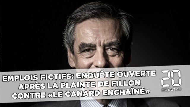Emplois fictifs: Enquête ouverte après la plainte de Fillon contre «Le Canard Enchaîné»