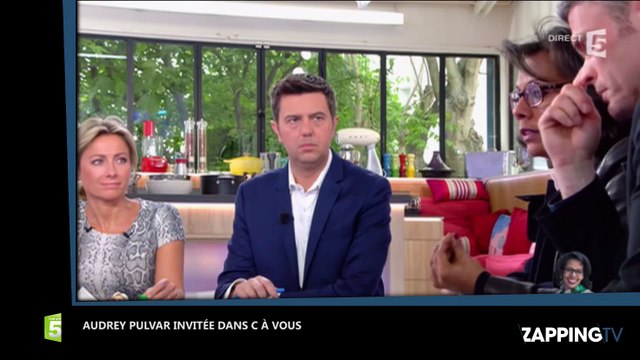 C à vous : Audrey Pulvar pousse un coup de gueule contre Marine Le Pen (vidéo)