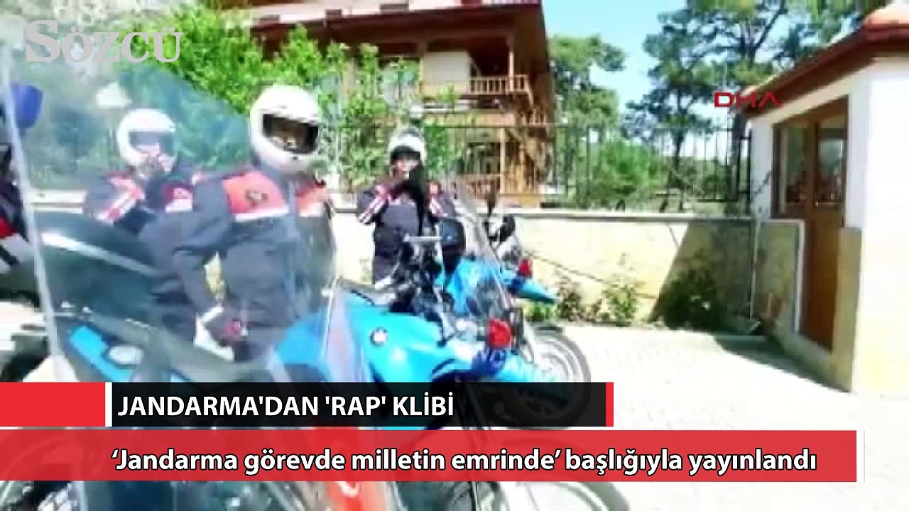 Jandarma’dan ‘RAP’ klibi