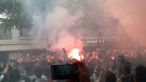 Ambiance dans les rues madrilènes avant Real-Atletico