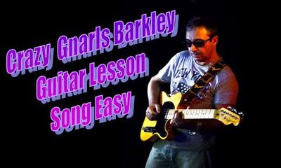 Tutorial  guitar Easy rhythm Chords Crazy  Gnarls Barkley