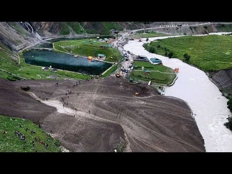 Amarnath Yatra hit by cloudburst; 2 minor died, 11 missing