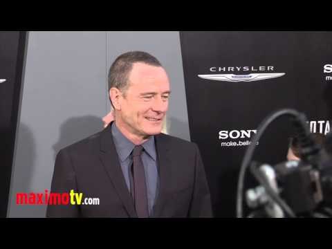 Bryan Cranston Breaking Bad BADASS at Total Recall Premiere ARRIVALS