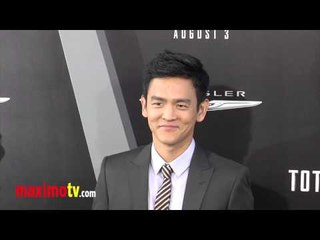 John Cho "Total Recall" Premiere ARRIVALS