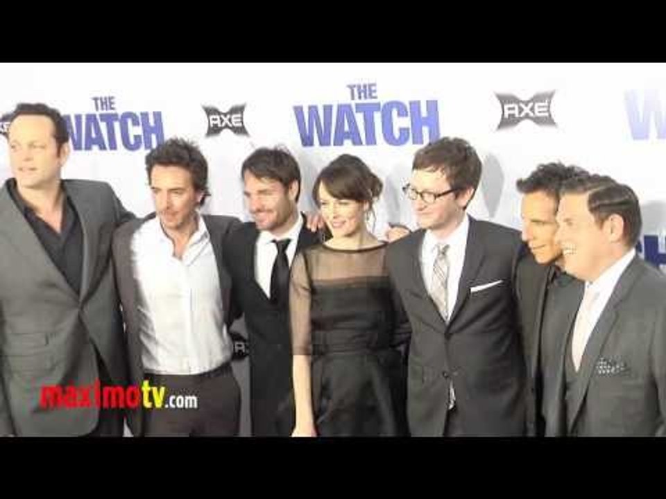 "The Watch" Premiere ARRIVALS Ben Stiller, Vince Vaughn, Jonah Hill, Kendra Wilkinson