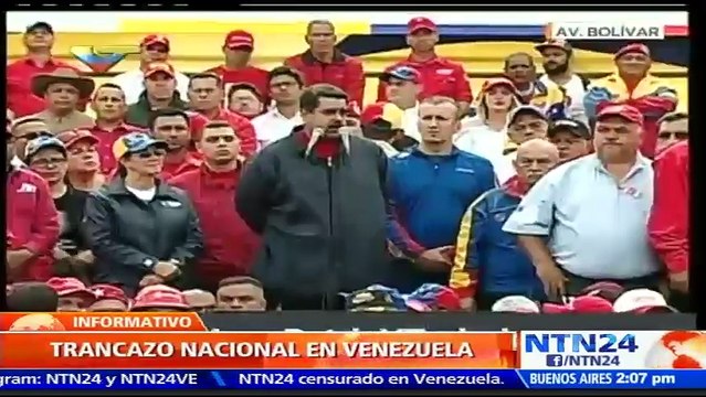 Oposición venezolana hizo trancazo nacional contra Constituyente comunal