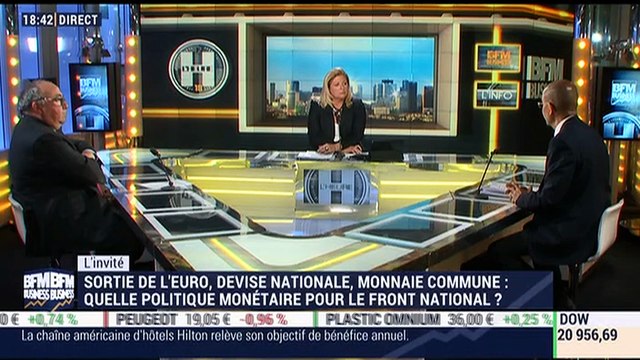 Sortie de l'euro, devise nationale, monnaie commune: Quelle politique monétaire pour le Front national ? - 02/05