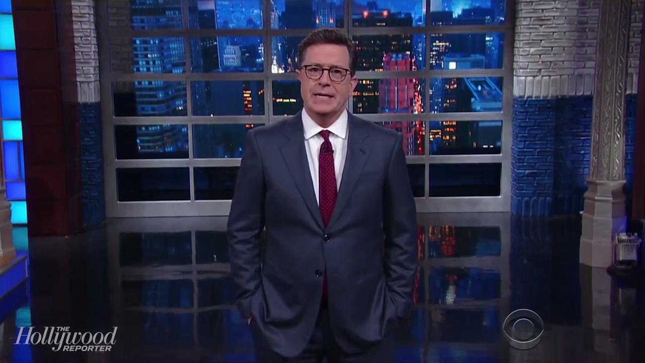 Stephen Colbert Defends Media After Trump's Remarks on 'CBS This Morning' | THR News