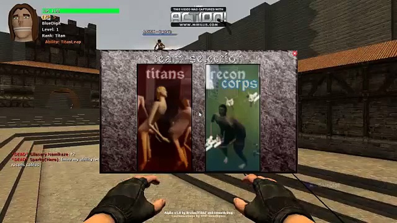 Attack On Titan Part 1 I Am A Titan Video Dailymotion - survey corps attack on titan roblox