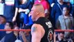 Goldberg spears Brock Lesnar before Wrestlemania 33 - WWE RAW March 27 2017