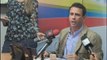 Capriles: Maduro busca evitar en Venezuela elecciones 
