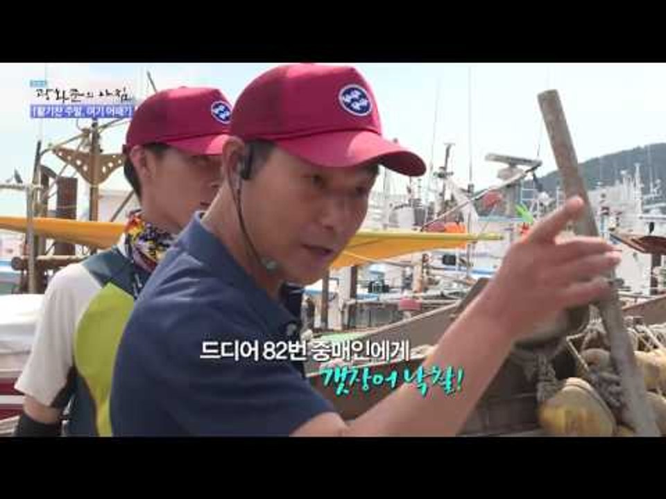 20척 배 위에서 갯장어 선상 경매 현장! [광화문의 아침] 285회 20160729
