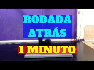 1 minuto para aprender circo, acrobacia rodada hacia atras