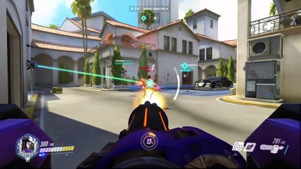 Overwatch: Sombra Looks for Safety Behind Enemy Lines