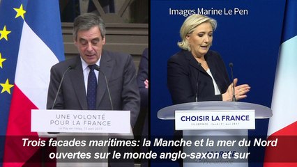 Présidentielle: Le Pen plagie un récent discours de Fillon