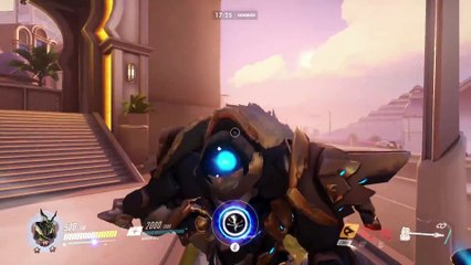 Overwatch: Instant respawn lets you charge enemies into your spawn if you die mid charge and they live!