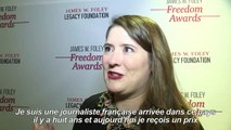 Remise des prix James Foley pour la liberté de la presse