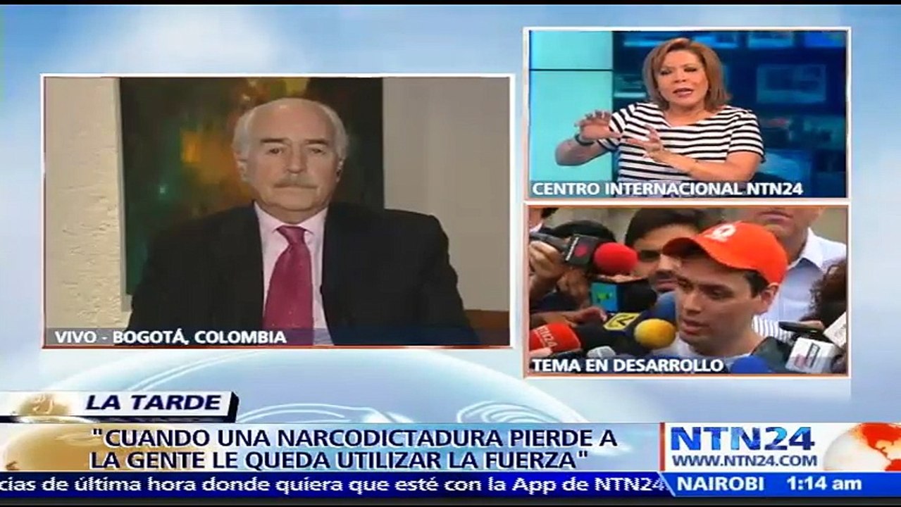 “Es curioso que Nicolás Maduro termine dándole un golpe de Estado a la Constitución de Hugo Chávez”: Expresidente de Colombia Andrés Pastrana