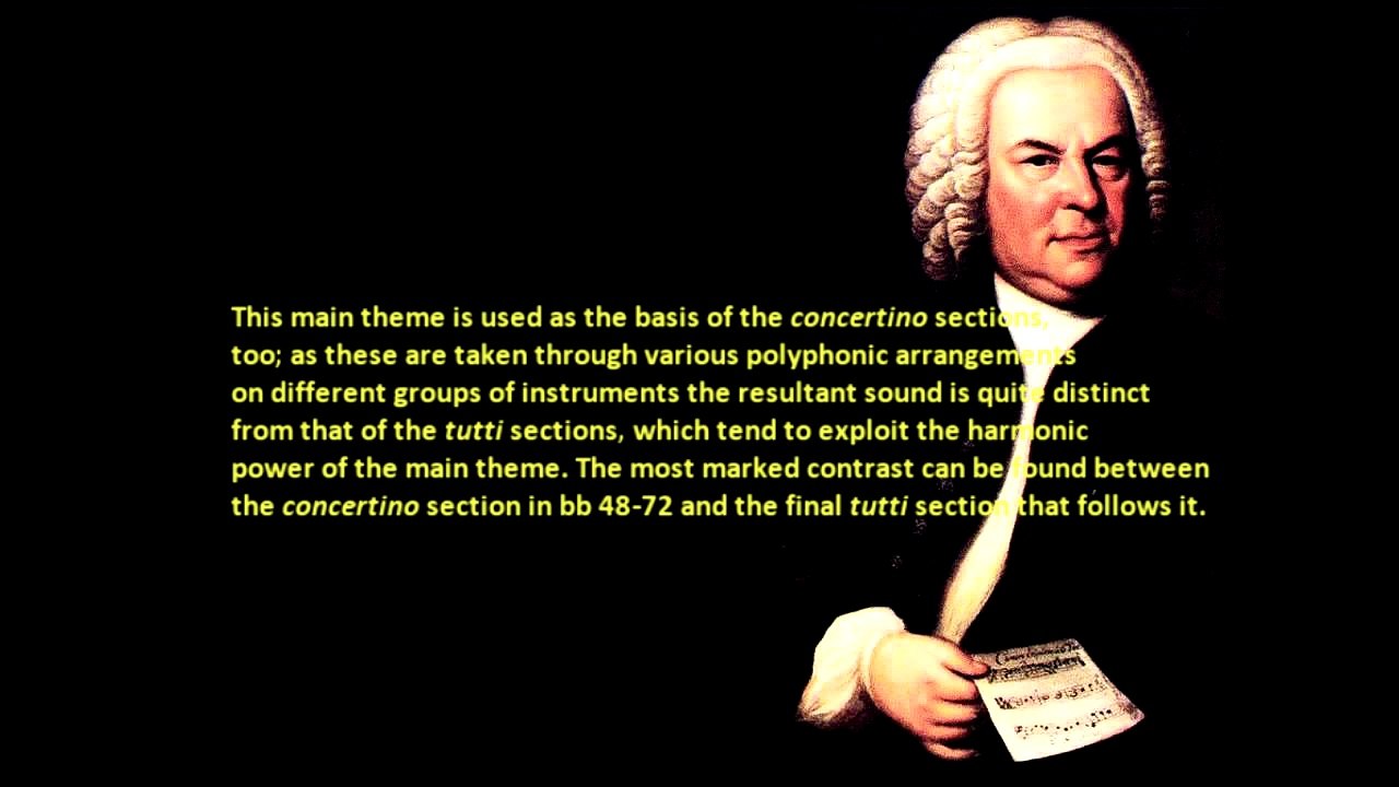 Brandenburg Concerto No. 1 In F major BWW 1046