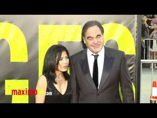 Oliver Stone and Sun-jung Jung SAVAGES World Premiere ARRIVALS