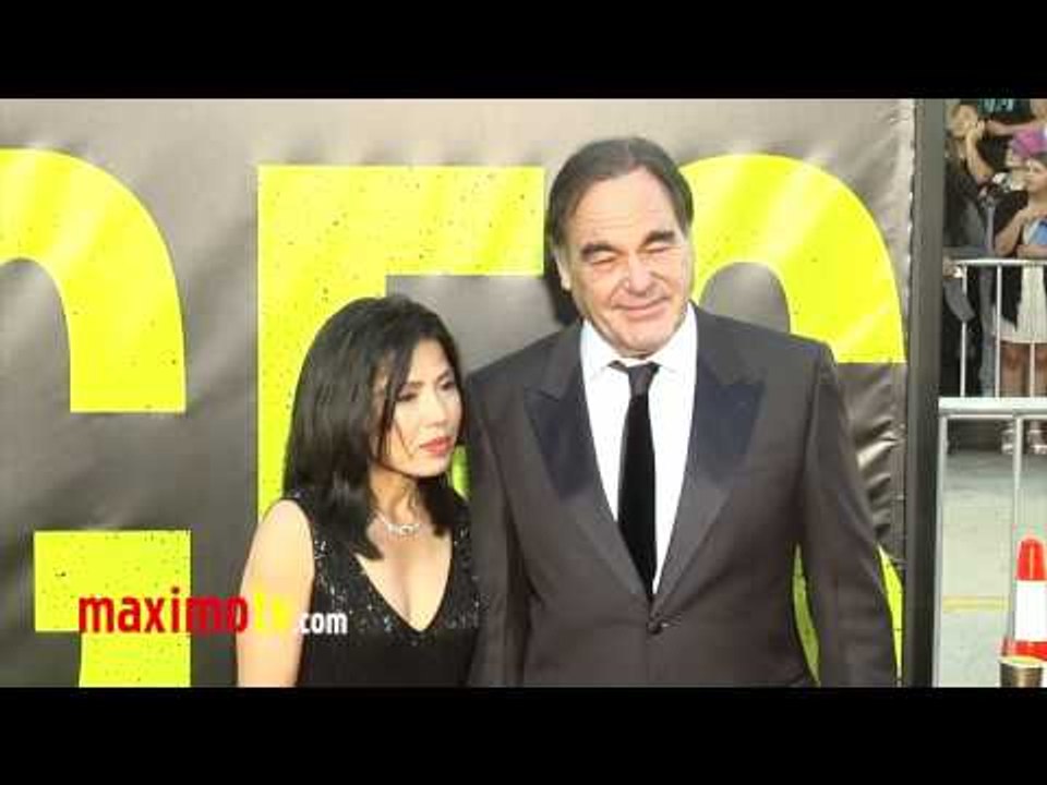 Oliver Stone and Sun-jung Jung SAVAGES World Premiere ARRIVALS