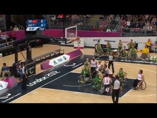 Wheelchair Basketball - Men's - TUR versus AUS - LIVE - 2012 London Paralympic Games