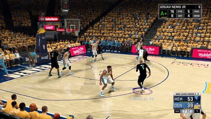 NBA 2K17 Dunk on both of em