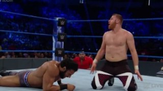 WWE Smackdown Live 5/2/17 Jinder Mahal vs Sami Zayn