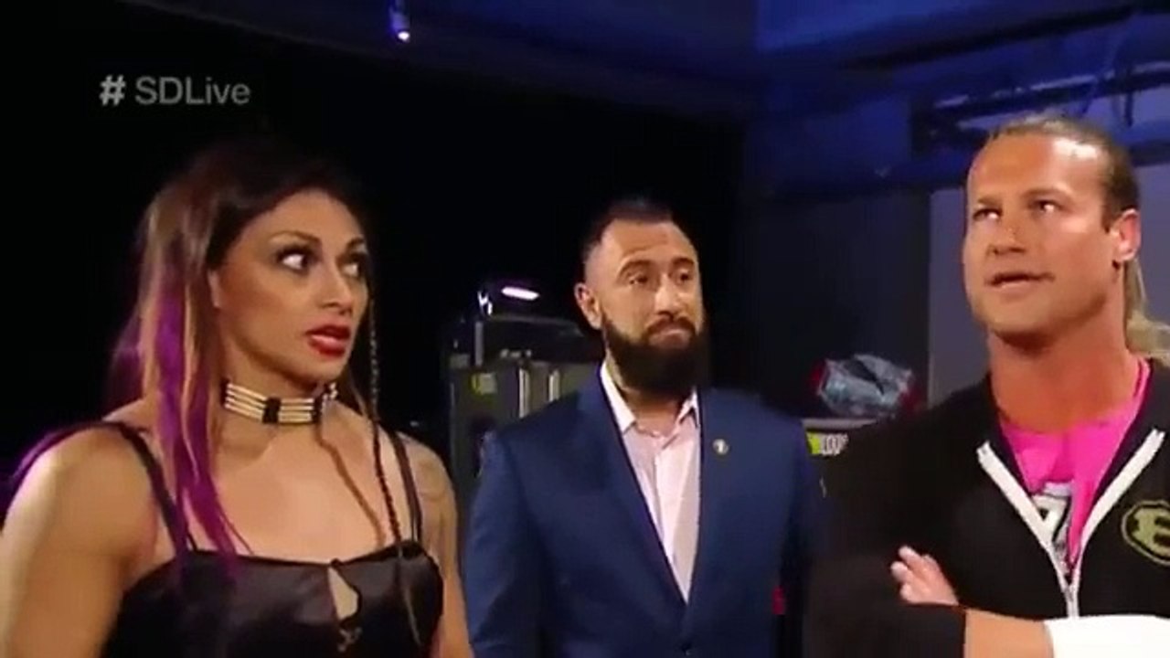 Dolph Ziggler and Shane McMahon Backstage- WWE Smackdown live 2 May 2017