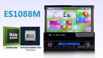 Erisin ES1088M 1Din 7 inch Win8 UI Car DVD Player GPS Sat Nav