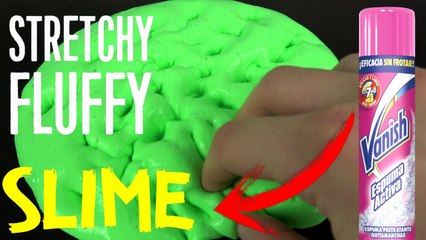 How to make best DIY fluffy Vanish Slime without Borax