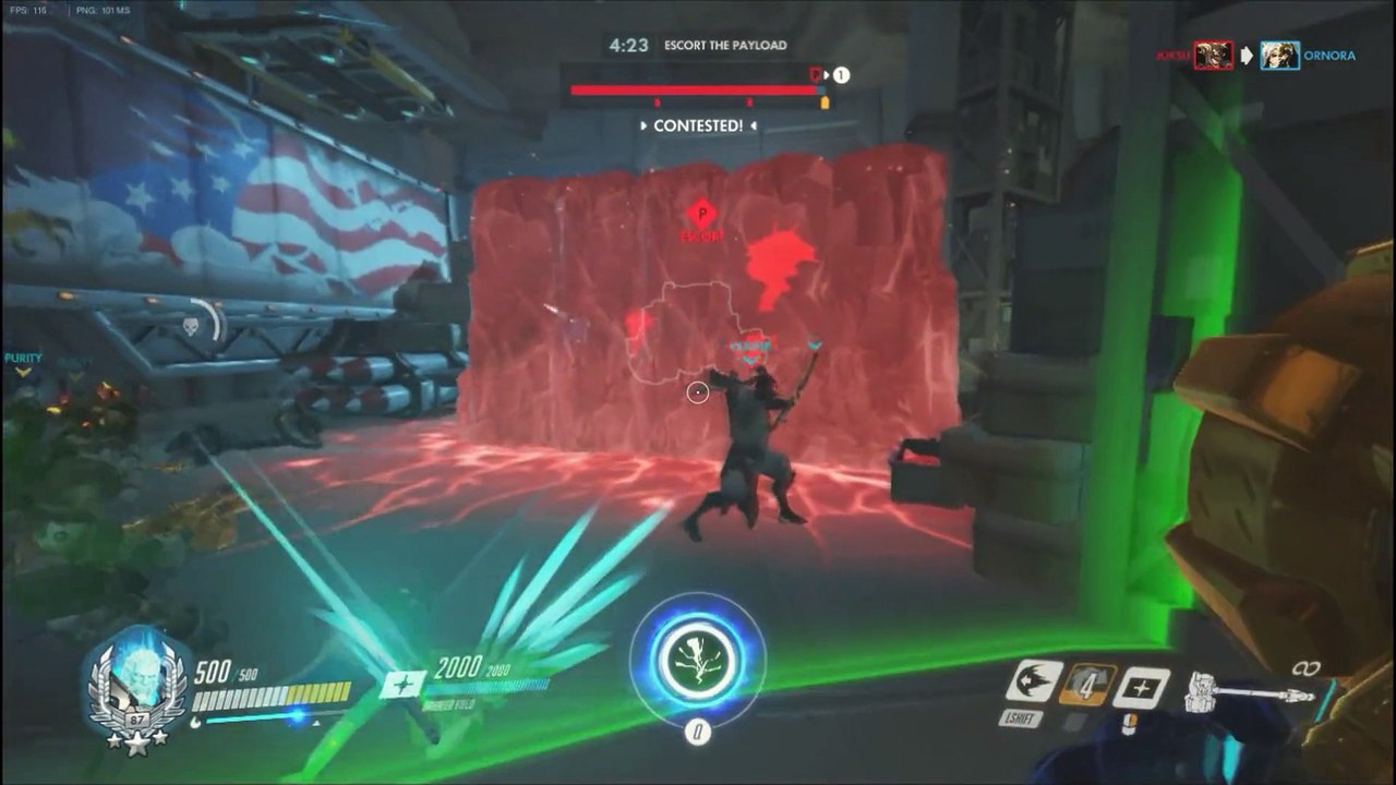 Overwatch: Perfect timing for shatter