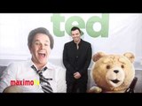 Seth MacFarlane at TED Premiere ARRIVALS - Maximo TV Red Carpet Video