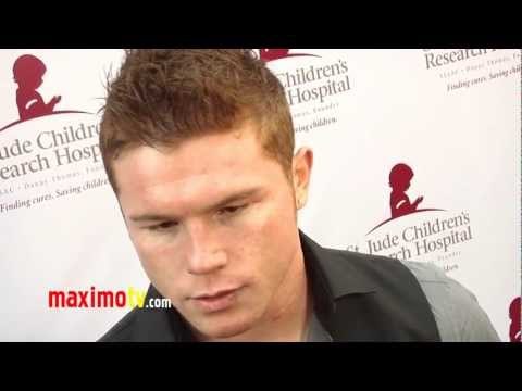 Saul Canelo Alvarez 3rd Annual St. Jude Estrellas Por La Vida ARRIVALS