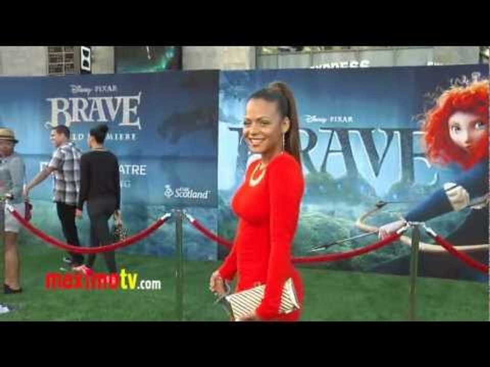 Christina Milian at BRAVE Premiere ARRIVALS - Maximo TV Red Carpet Video