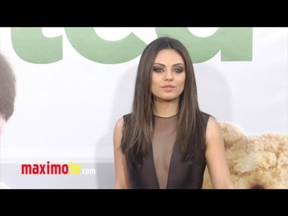 Mila Kunis at TED Premiere ARRIVALS - Maximo TV Red Carpet Video